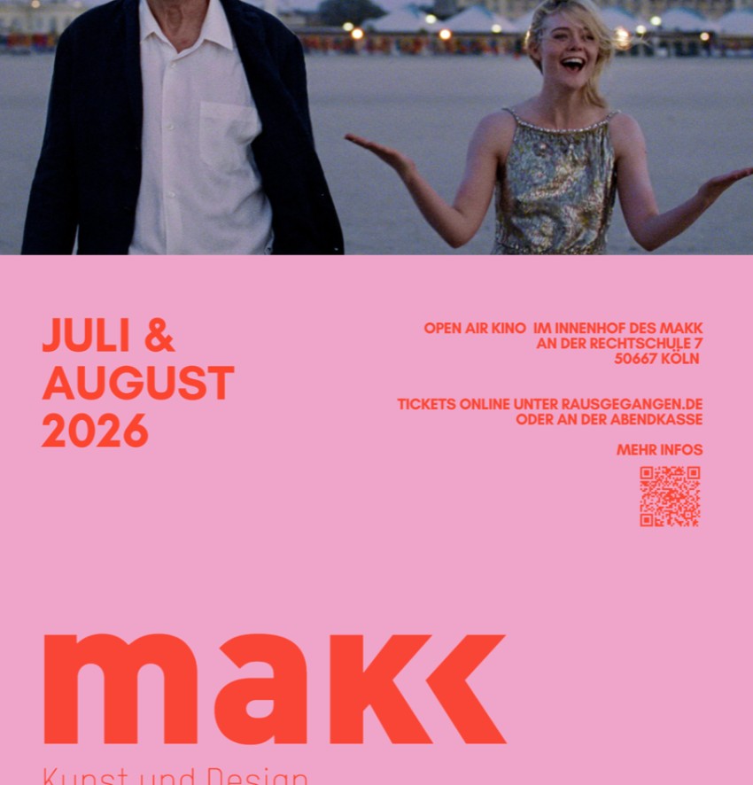 Werbeplakat Open Air Kino